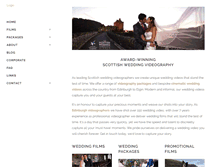 Tablet Screenshot of butterflyweddingfilms.com